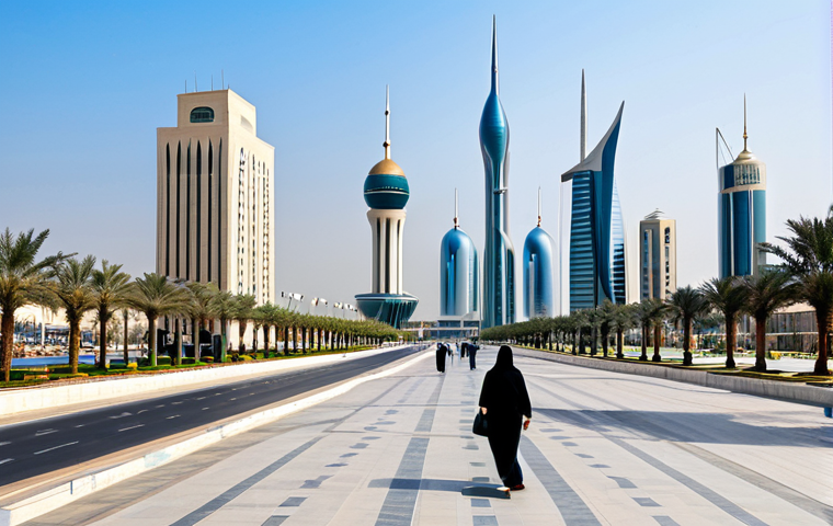 쿠웨이트 이슬람 건축 양식 - Traditional Kuwaiti Mud House**

"A traditional Kuwaiti mud house with a central courtyard.  Depict ...