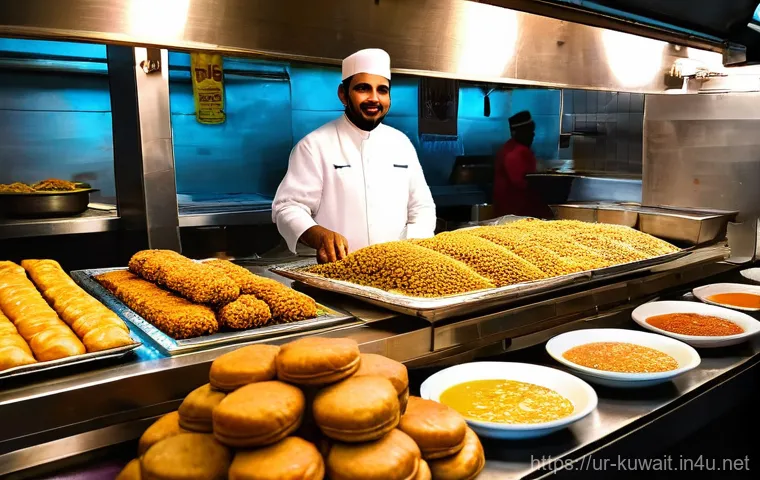 쿠웨이트 달전광장 방문 팁 - **Vibrant Evening at Kuwait's Traditional Souk**
    "An enchanting, bustling evening scene within K...