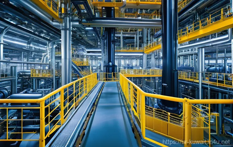 쿠웨이트의 석유 생산 공정 - **Prompt 1: The Dawn of Discovery**
    "A wide-angle, cinematic shot of the historic Burgan oil fie...